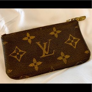 Louis Vuitton monogram coin purse key pouch